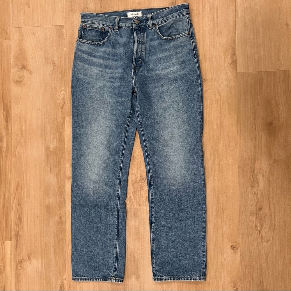 Madewell Women's Straight Leg Jeans - Blue